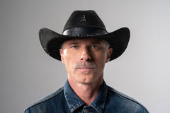 Western Mónaco - Handcrafted Cowboy Hat (Black)