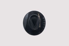 Midnight - Handcrafted Fedora Hat
