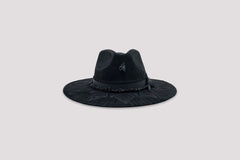 Mónaco - Handcrafted Fedora Hat (Black)