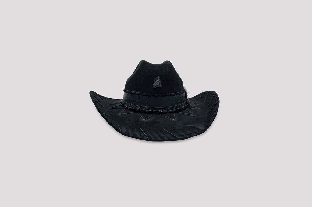Western Mónaco - Handcrafted Cowboy Hat (Black)