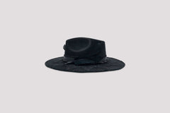 Mónaco - Handcrafted Fedora Hat (Black)