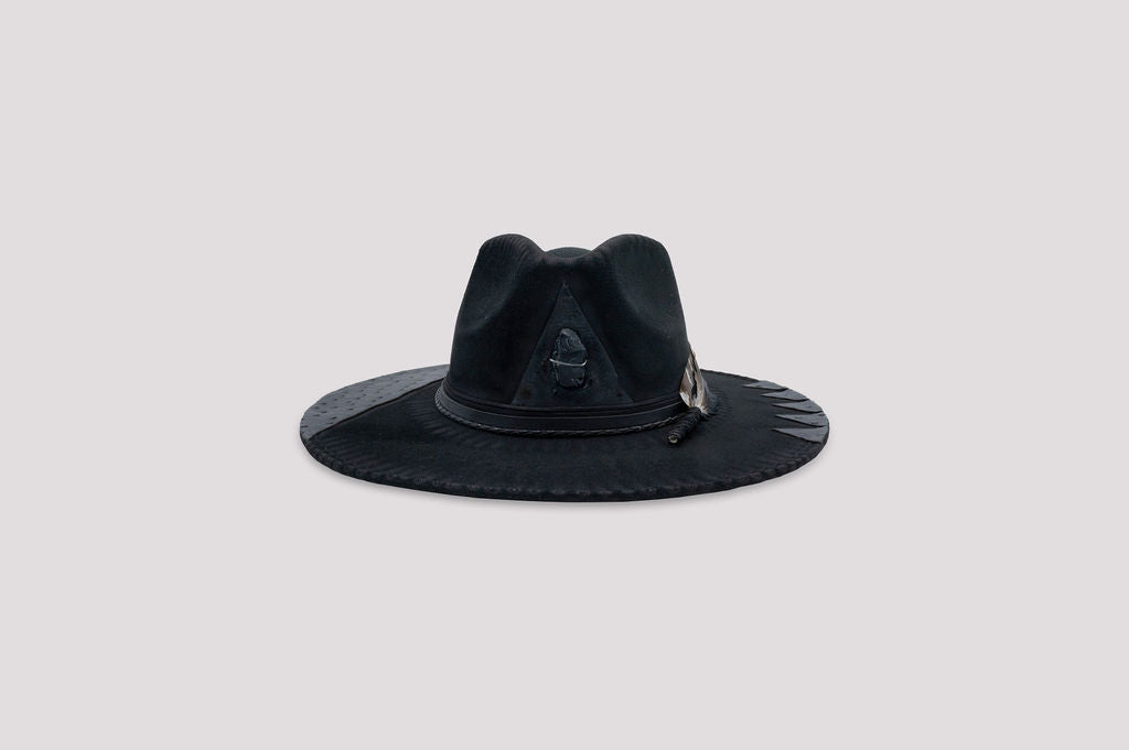 Midnight - Handcrafted Fedora Hat