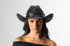 Western Mónaco - Handcrafted Cowboy Hat (Black)