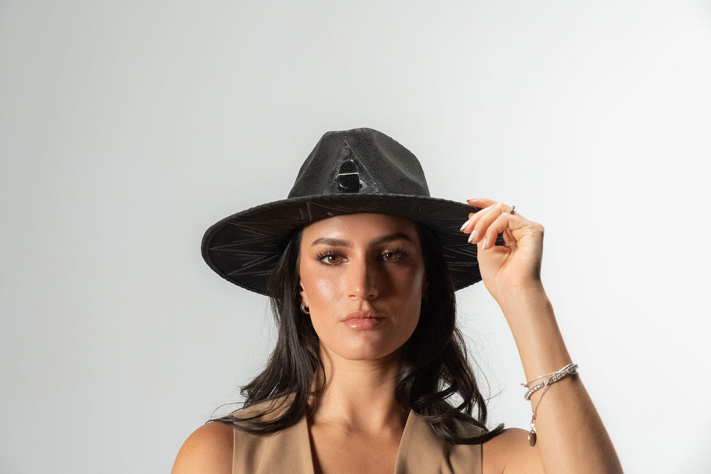 Midnight - Handcrafted Fedora Hat
